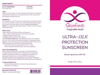 Package Label - skinfiniti 208